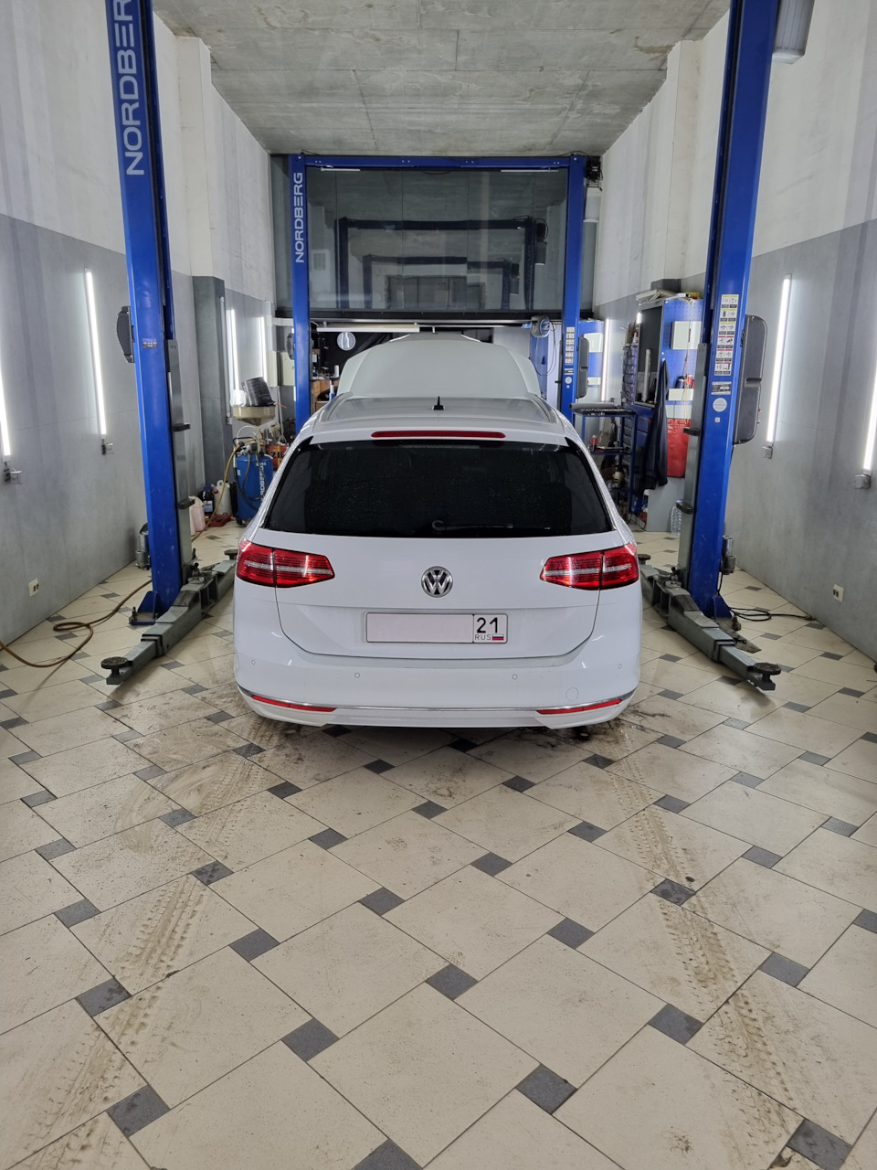 Photo from the logbook Volkswagen Passat Variant (B8)