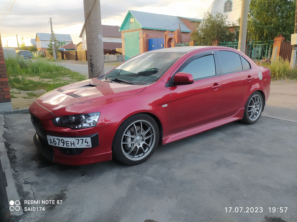 Фото в бортжурнале Mitsubishi Lancer X