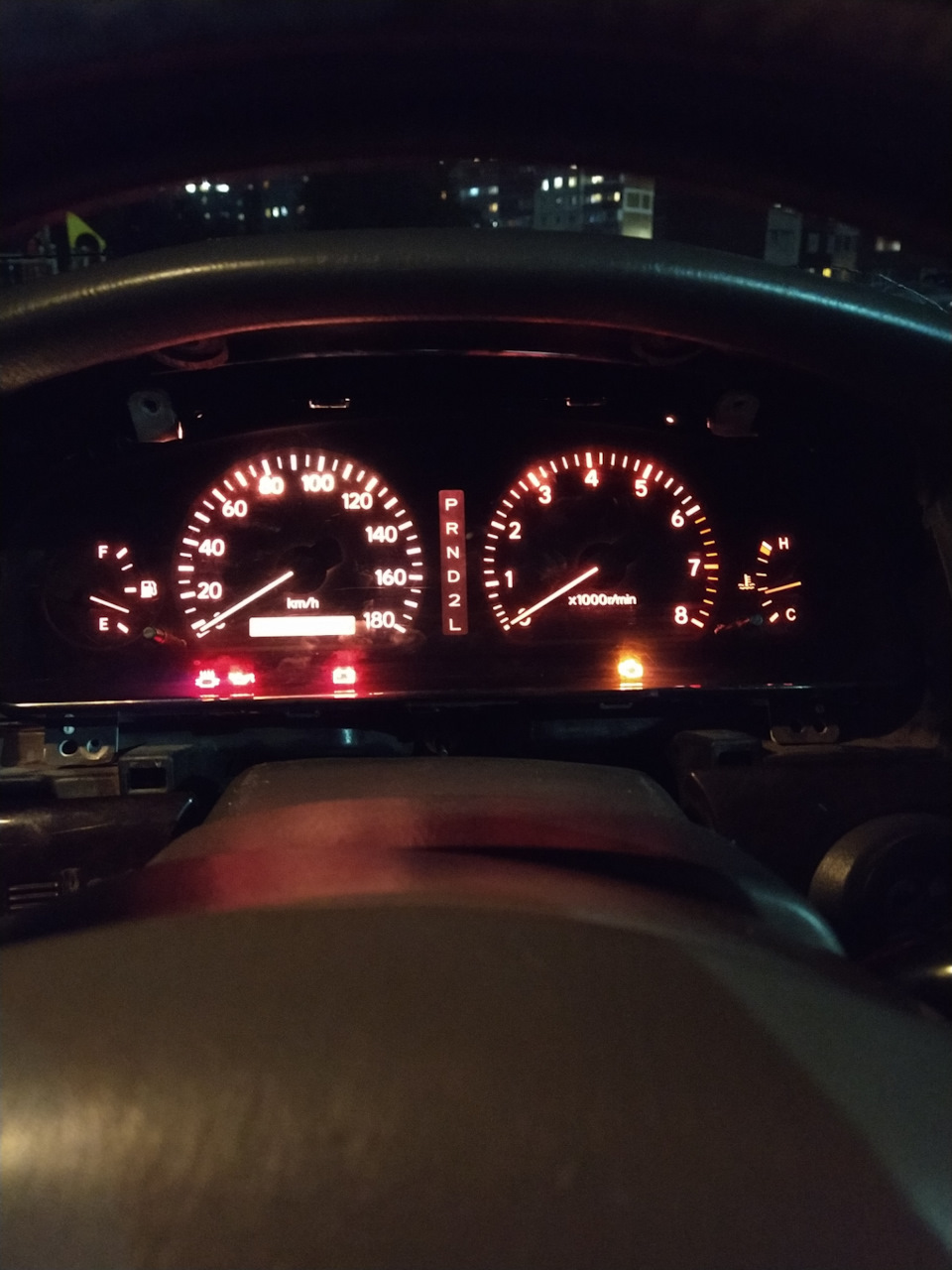 Якобы рыжая в работе — Toyota Cresta (100)