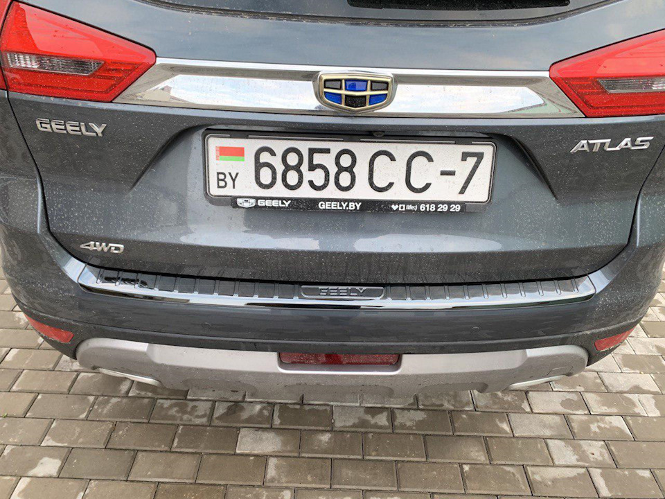 Фото в бортжурнале Geely Atlas (1G)