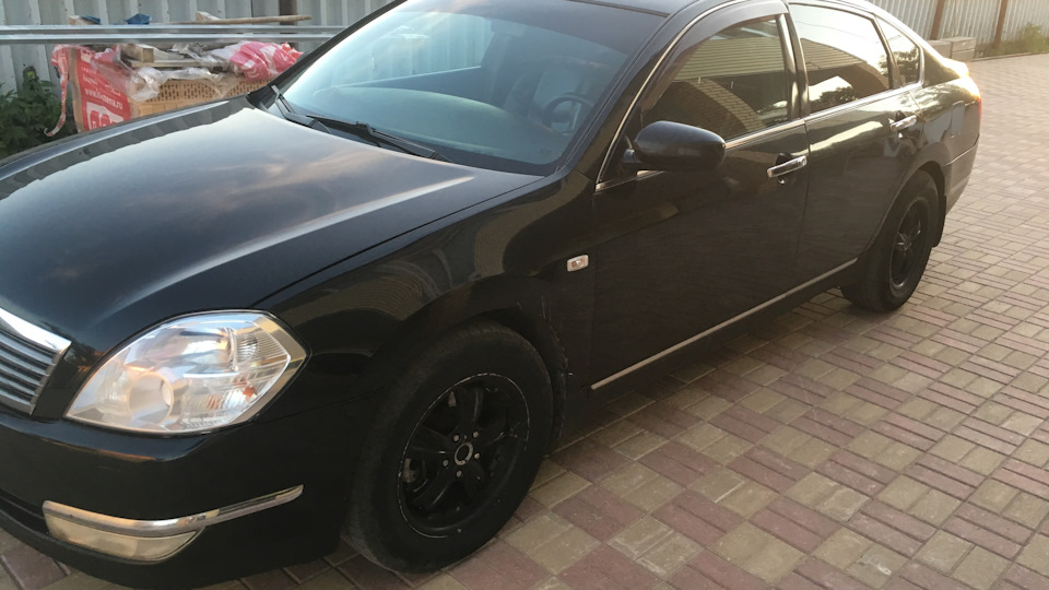 Nissan Teana Luxury Чёрная молния