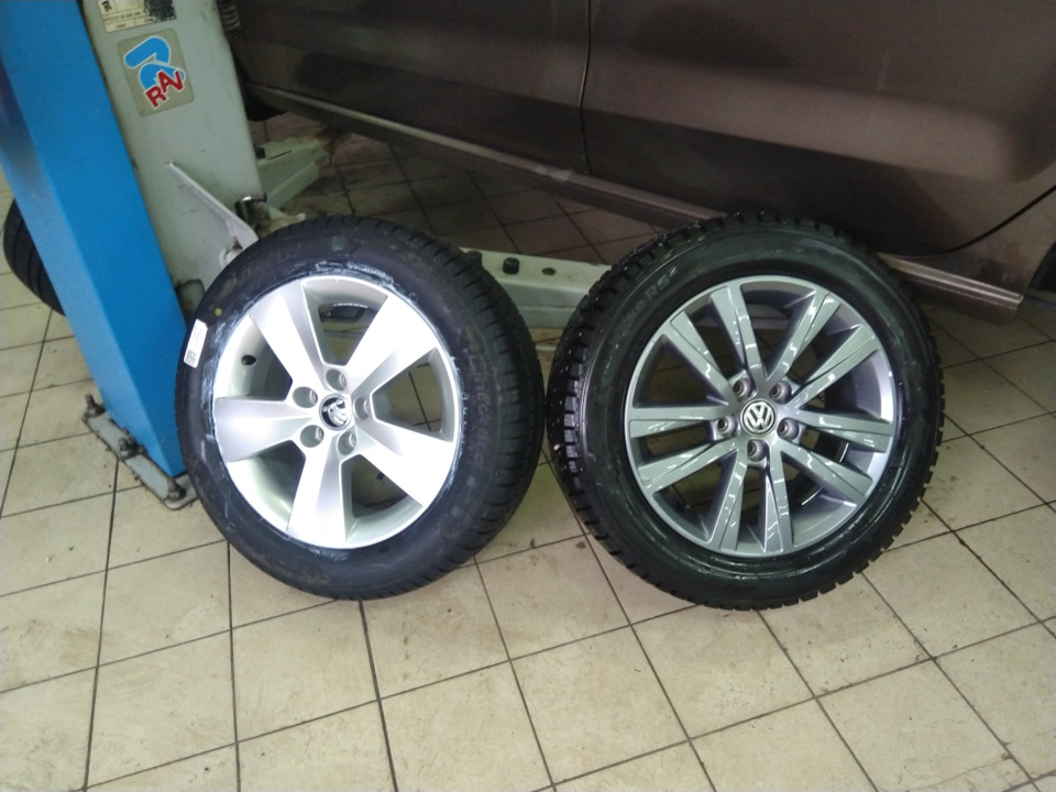 лето & зима — Volkswagen Polo Sedan