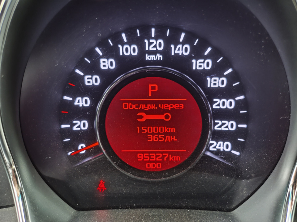 следующую замену запланирую через 7500-8000 км — KIA Ceed SW (2G)