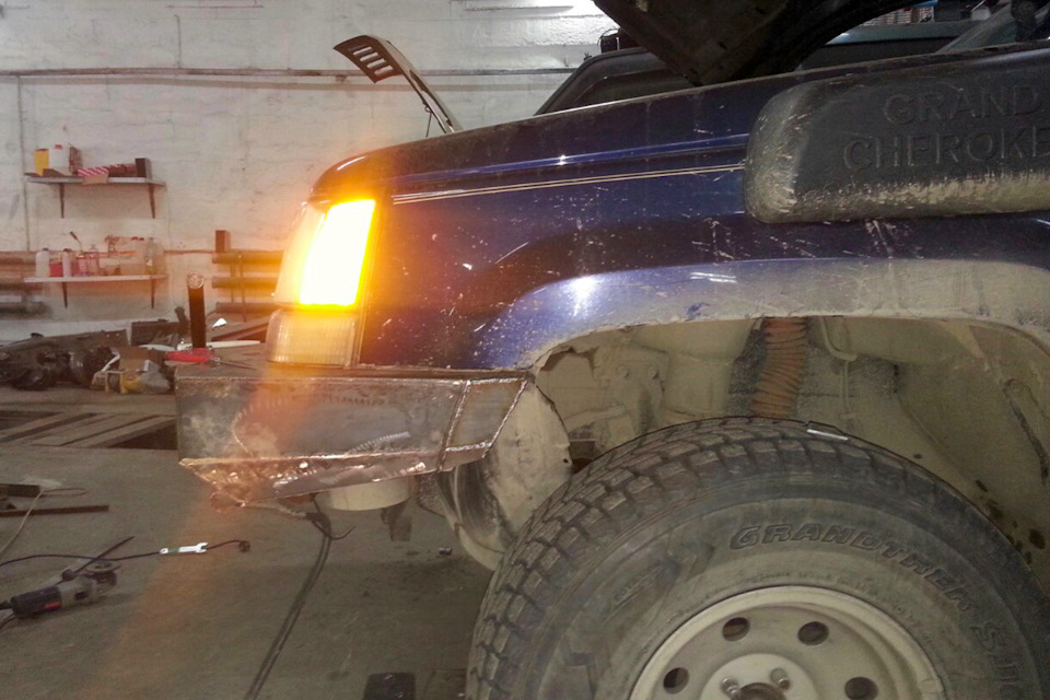 Удлинили боковинки — Jeep Grand Cherokee (ZJ)