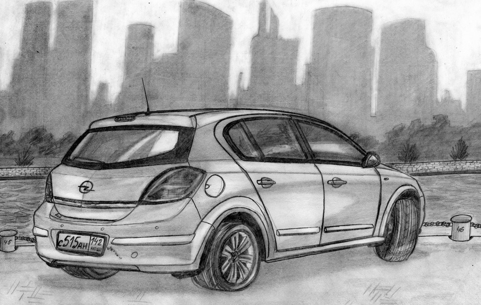 Фото в бортжурнале Opel Astra H