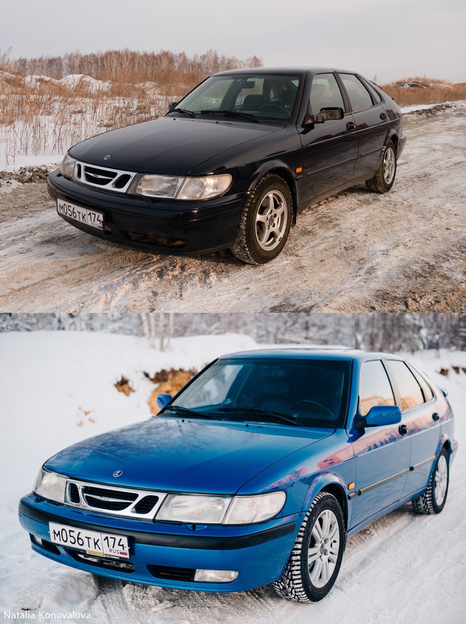 до после — Saab 9-3 (1G)