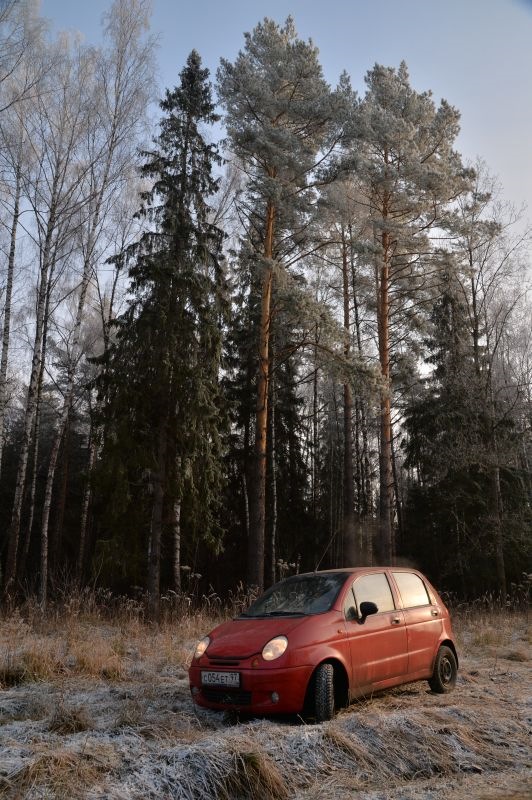 Он даже пузом практически не чиркал. Хотя ему было очень трудно… — Daewoo Matiz (M100/M150)
