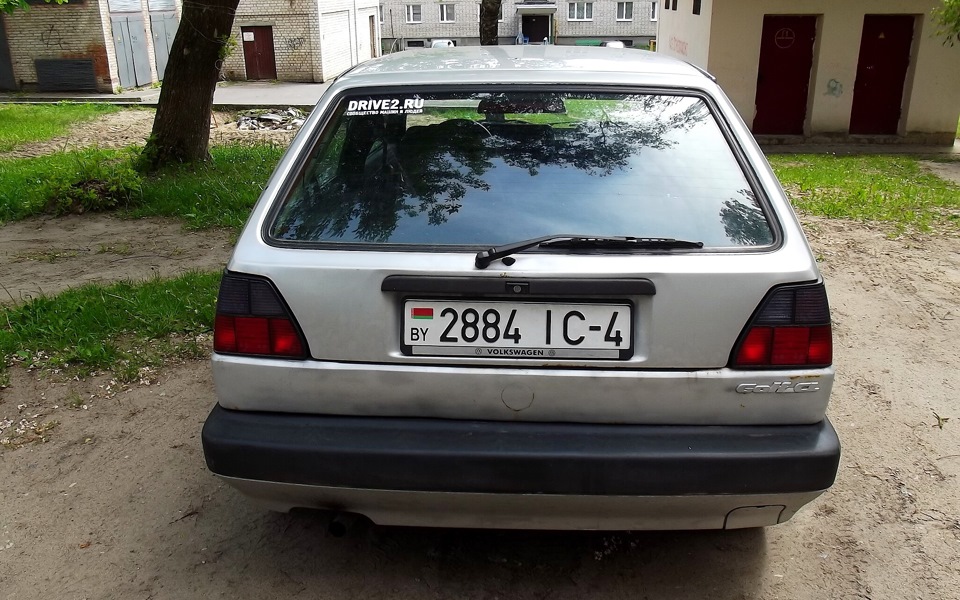весть такой несчастный… — Volkswagen Golf Mk2