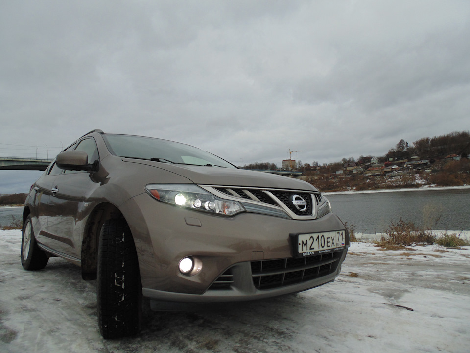 Зимний Мурано! А какой дизайн зимой?! Красавец! — Nissan Murano II