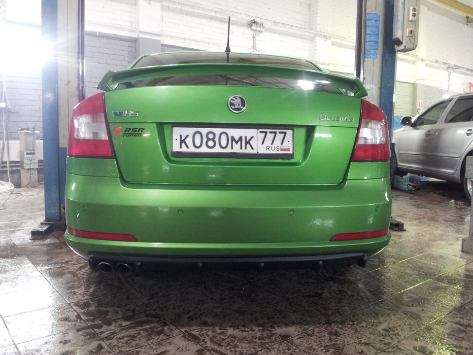 not bad)) — Skoda Octavia RS A5 Mk2