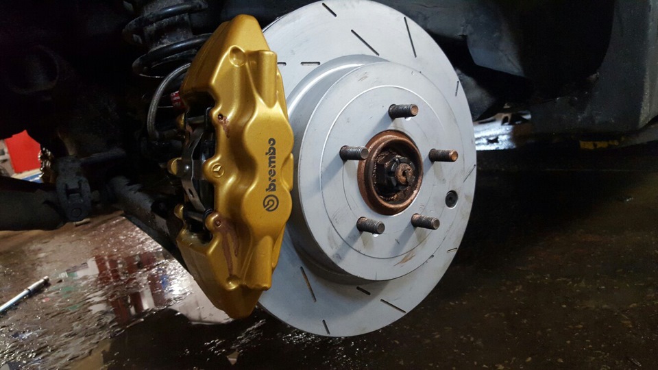 4 Поршневые Brembo, которые предлагал Александр — KIA Optima (3G)