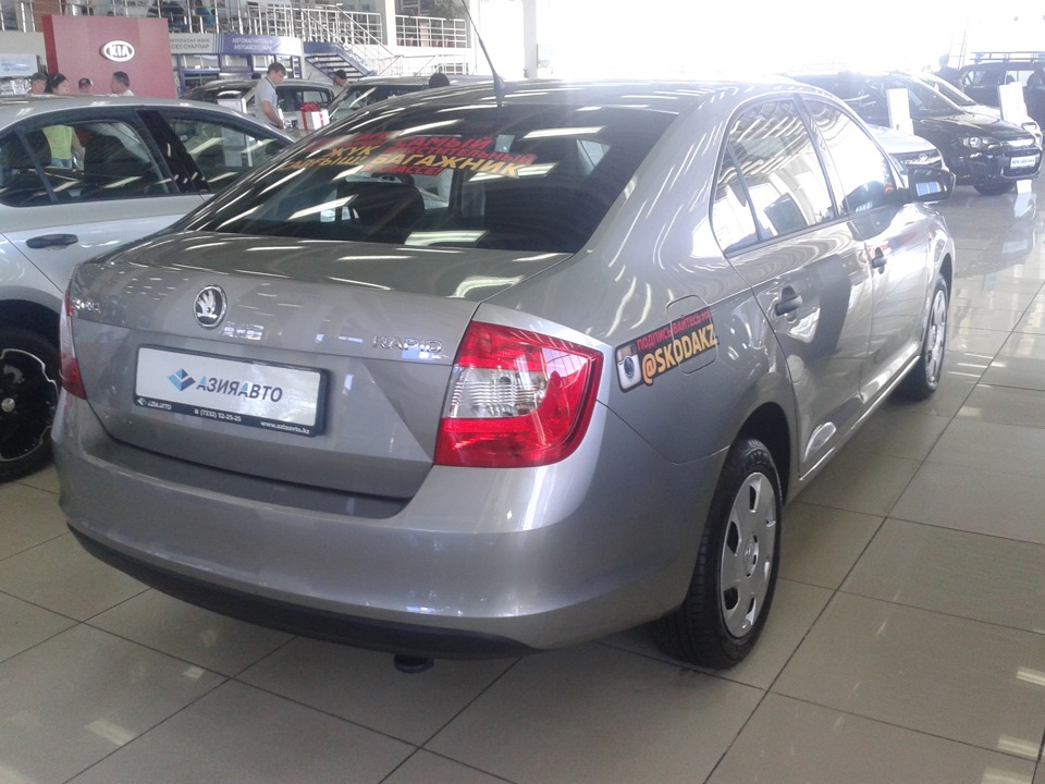 Фото в бортжурнале Skoda Rapid (1G)