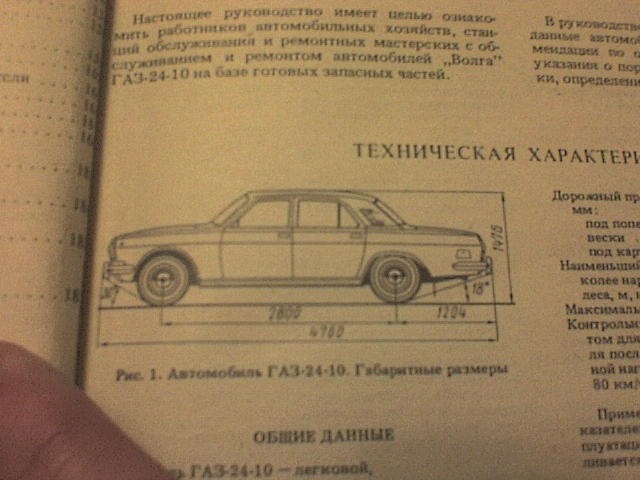 Photo from the logbook GAZ 2410