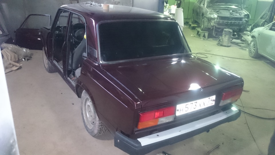 В процессе сборки — Lada 21053