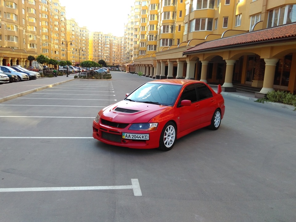 Фото в бортжурнале Mitsubishi Lancer Evolution IX