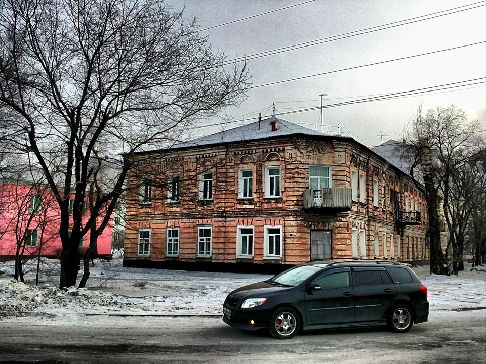 Фото в бортжурнале Toyota Corolla Fielder (E130)