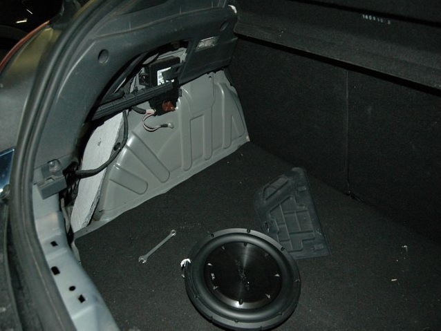Багажник — Renault Megane Coupe (3G)