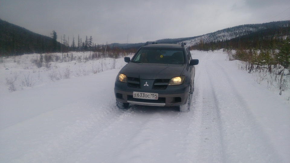Уже почти приехали — Mitsubishi Outlander (1G)