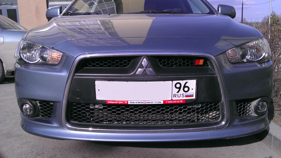 Готовый вариант. — Mitsubishi Lancer X