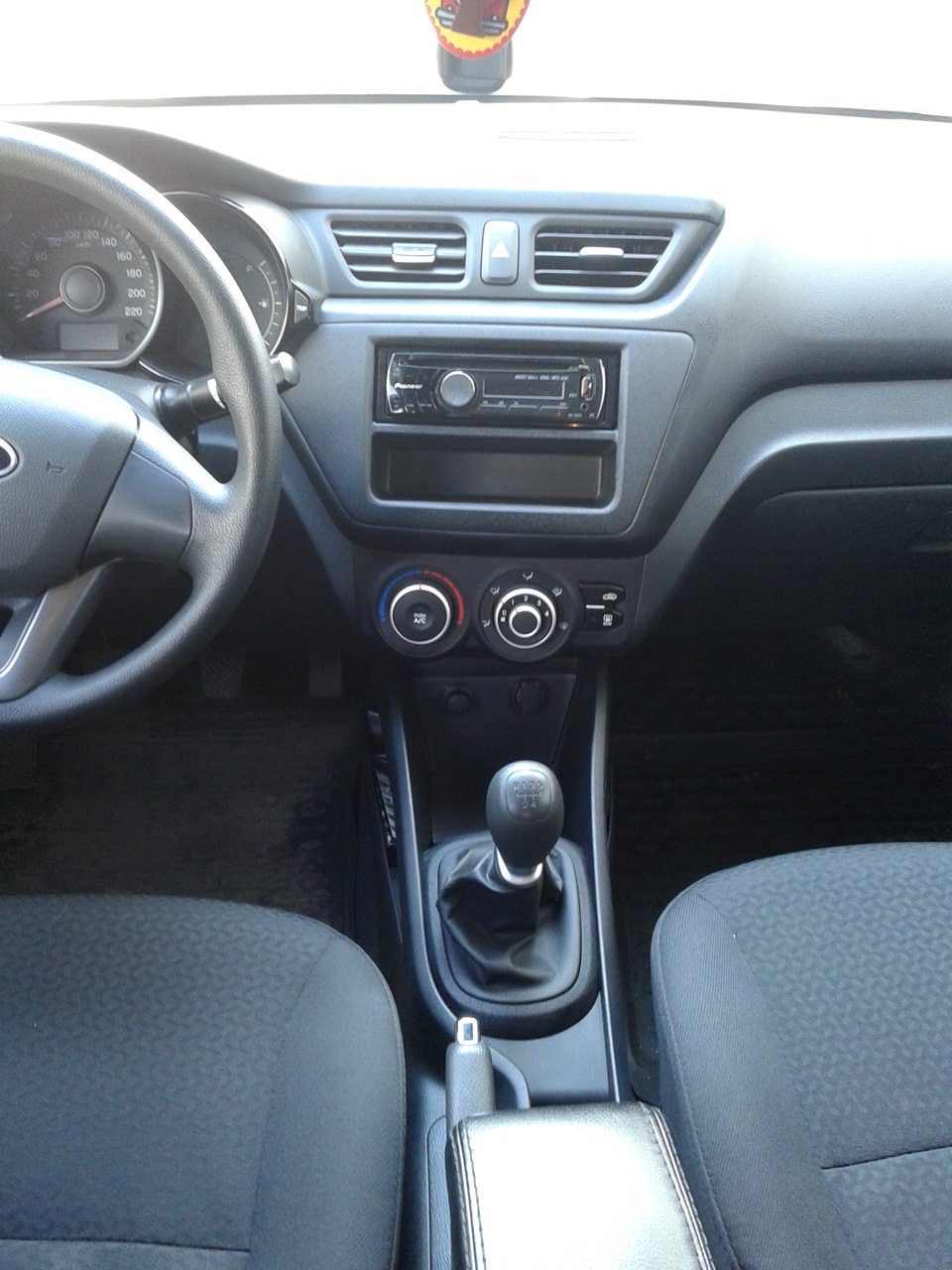 Photo from the logbook KIA Rio (3G)
