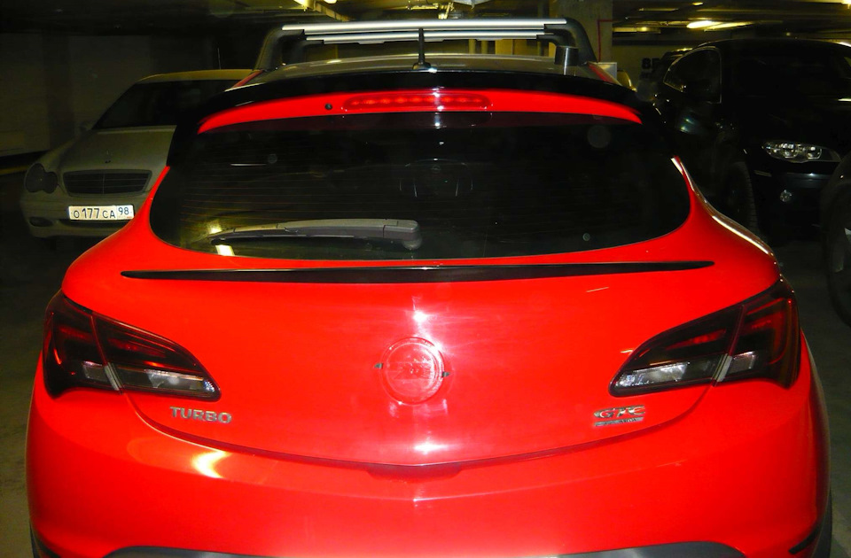 Photo from the logbook Opel Astra J GTC