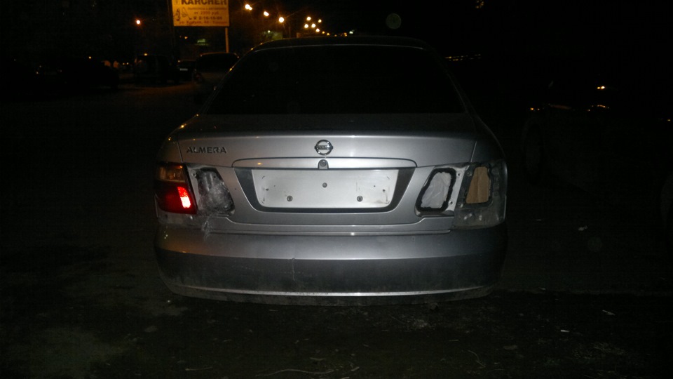 Фото в бортжурнале Nissan Almera II (N16)