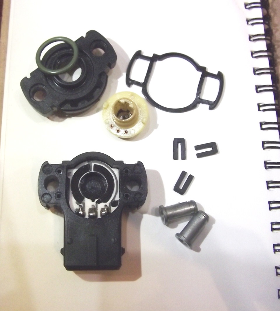 ДПДЗ being disassembled (exploded) — BMW 5 series (E34)