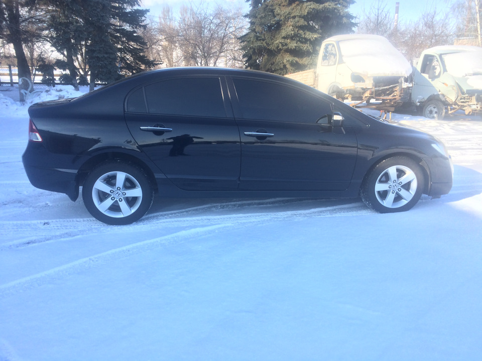 Фото сразу после установки — Honda Civic 4D (8G)