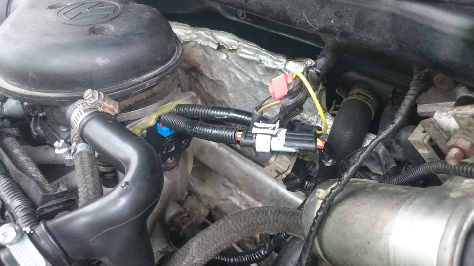 в конце можно накинуть гофры — Volkswagen Golf Mk3