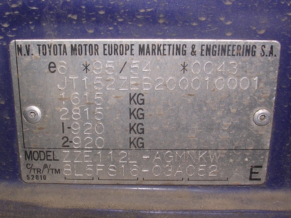 36 Toyota Corolla 3ZZ-FE+C52: расход бензина — Toyota Corolla (110