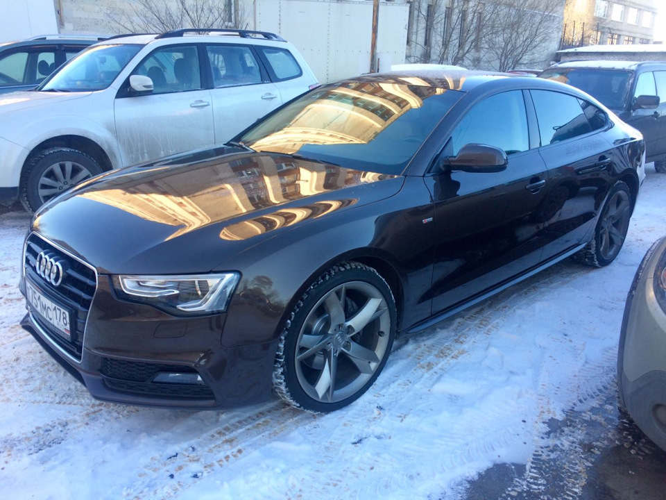 Фото в бортжурнале Audi A5 Sportback (1G)