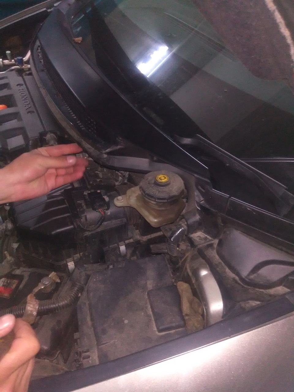 снимаем весь пластик — Honda Civic Hatchback (8G)
