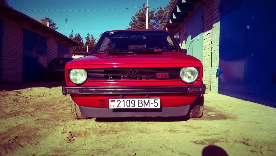 Фото в бортжурнале Volkswagen Golf GTI Mk1