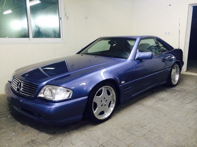 SL60 AMG V8 R129 (вся в Designo, designo окрас кузова, designo цвет кожи, designo синее дерево) — Mercedes-Benz E-Class (W124)
