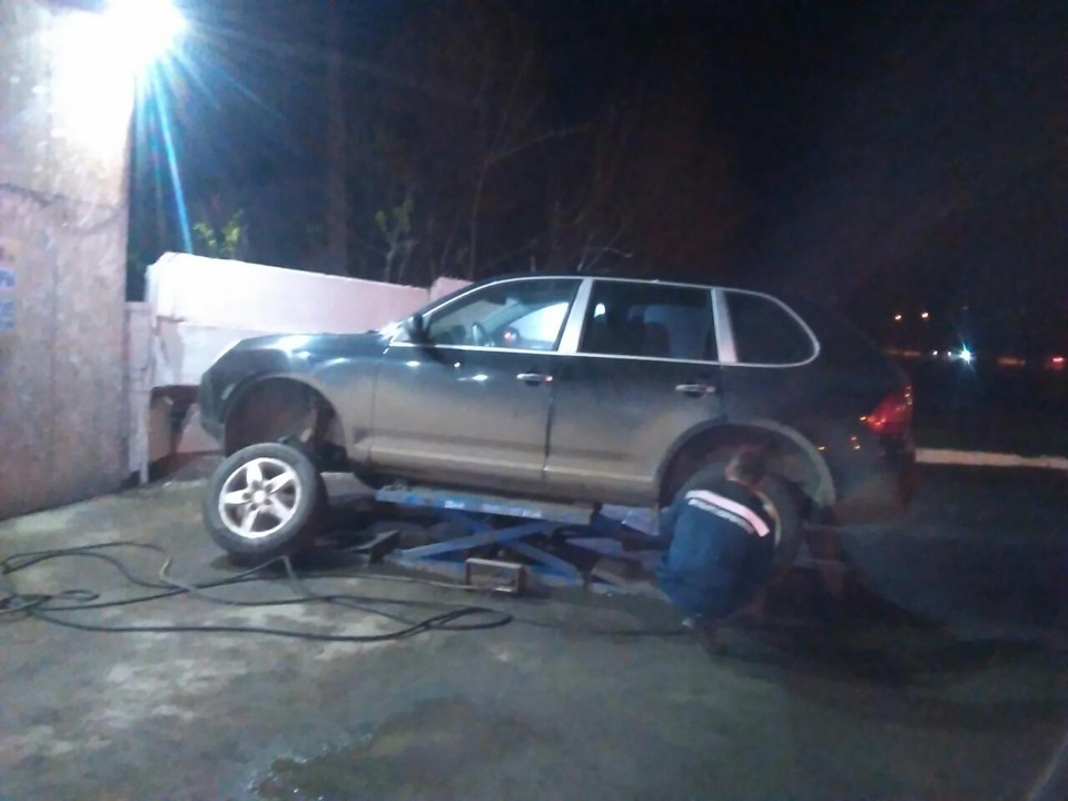 Фото в бортжурнале Porsche Cayenne (1G) 955/957