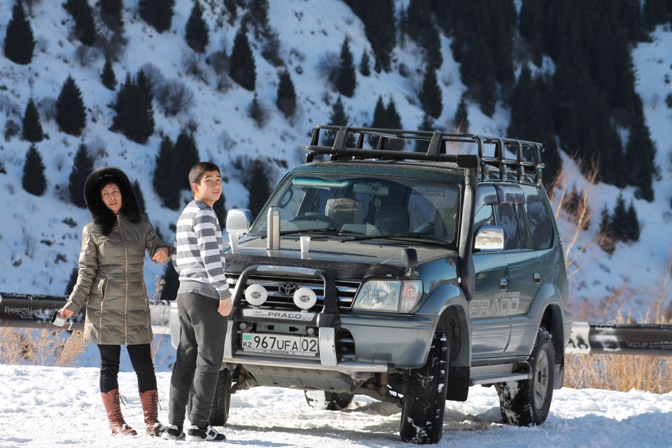 Маленький перекус:) — Toyota Land Cruiser Prado 90-series