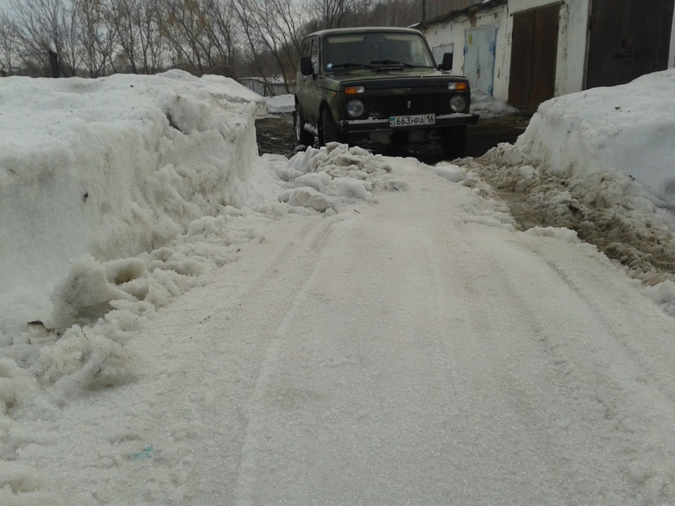 Если-бы не красные барабаны, не проехал бы))) — Lada 4x4 3D