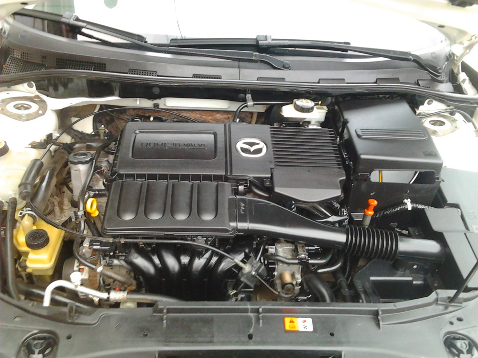 Помыл движку — Mazda 3 (1G) BK