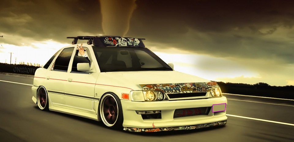 Фото в бортжурнале Ford Escort Mk5