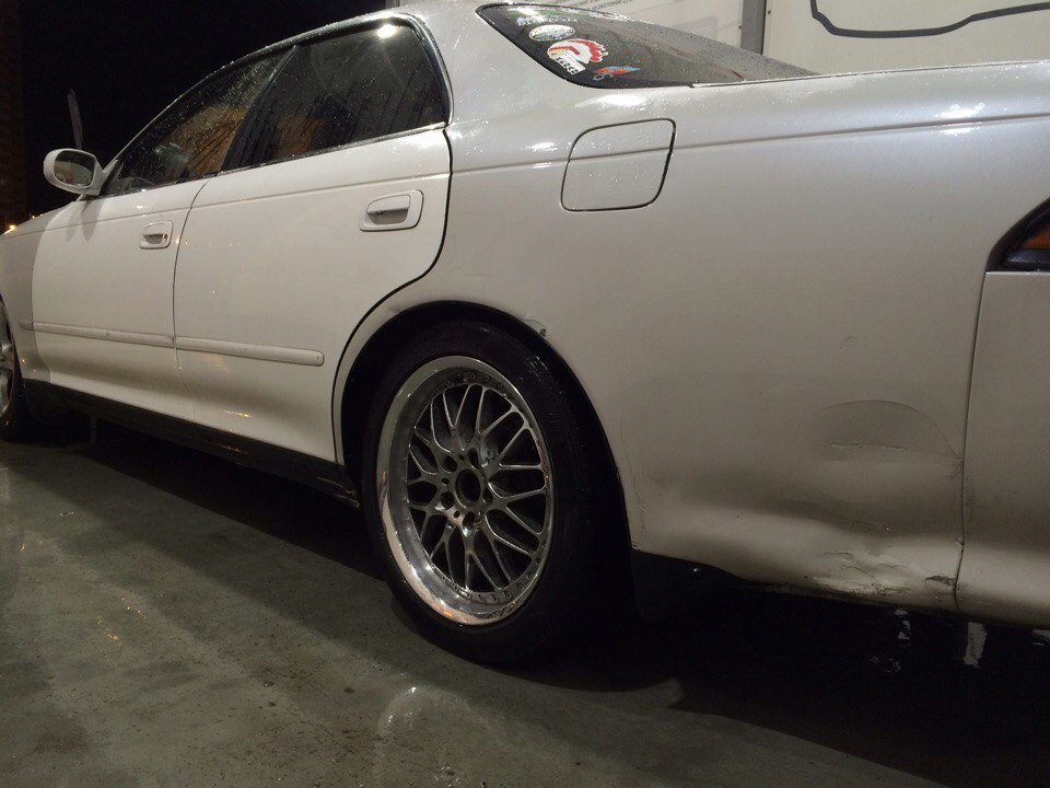 После полировки — Toyota Mark II (90)