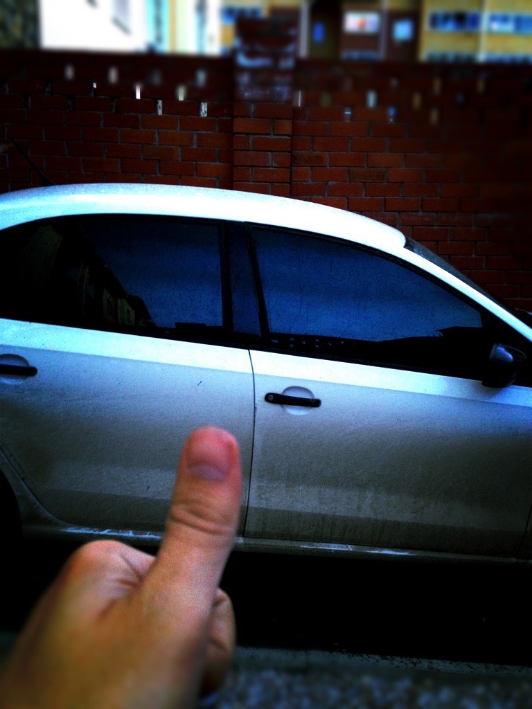 ну как бэ вот — Volkswagen Polo Sedan