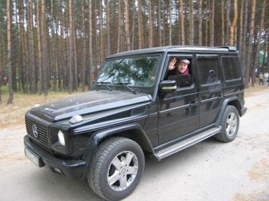 Одна из крайних фоток с мурзиком((( — Mercedes-Benz G-Class (W463 1G)