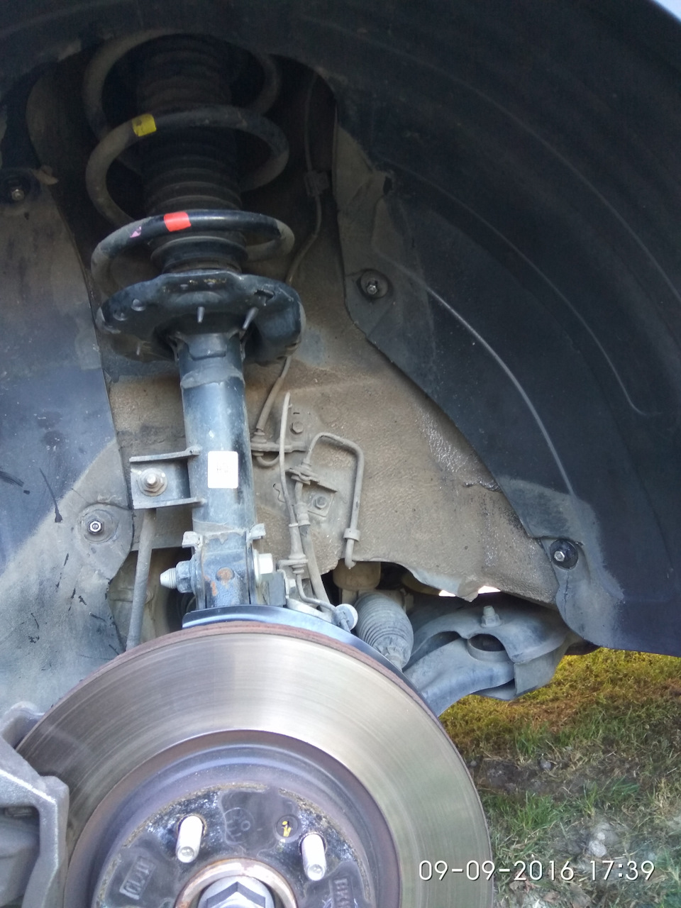 Photo from the logbook Hyundai Tucson (TL)