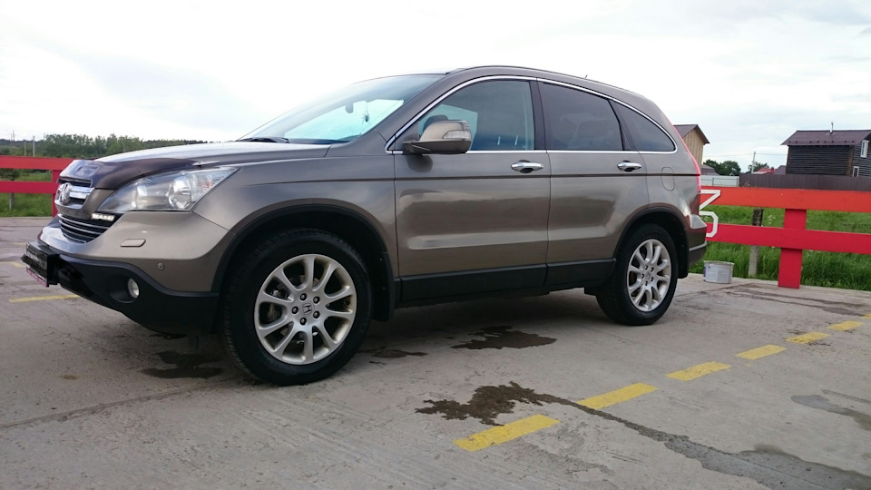 Помылся и наполировал машину! 😀 — Honda CR-V (RE)
