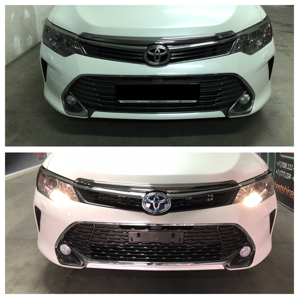 Photo from the logbook Toyota Camry (XV50)