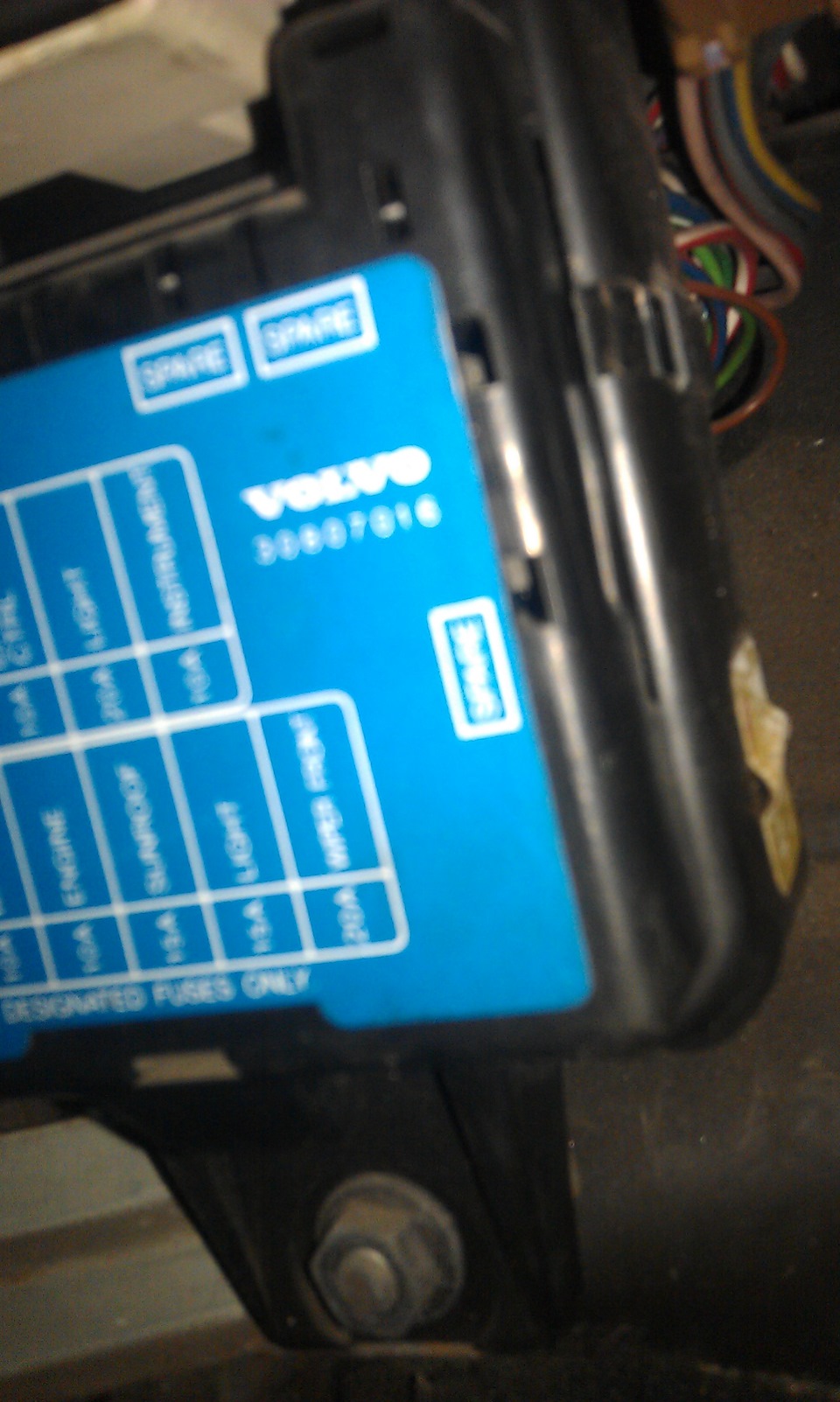 Photo from the logbook Volvo V40 (1G)