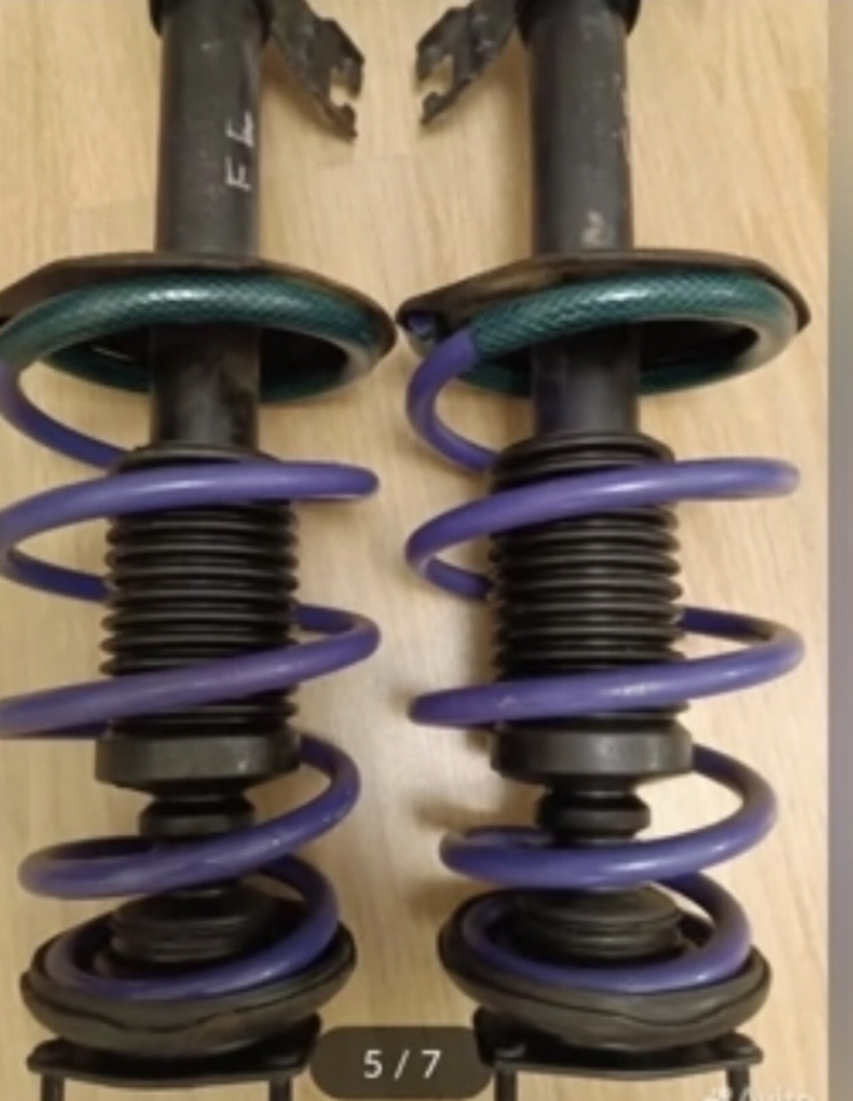 KYB LHS Low Down Spring. — Nissan Almera II (N16)