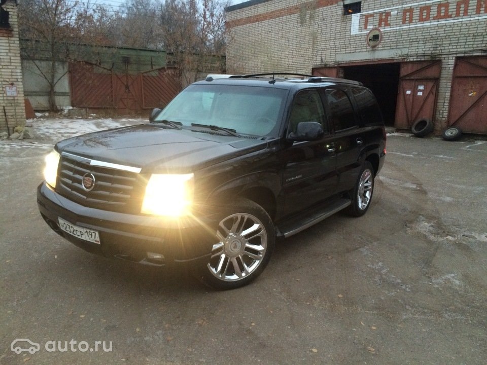 Фото в бортжурнале Cadillac Escalade (2G)