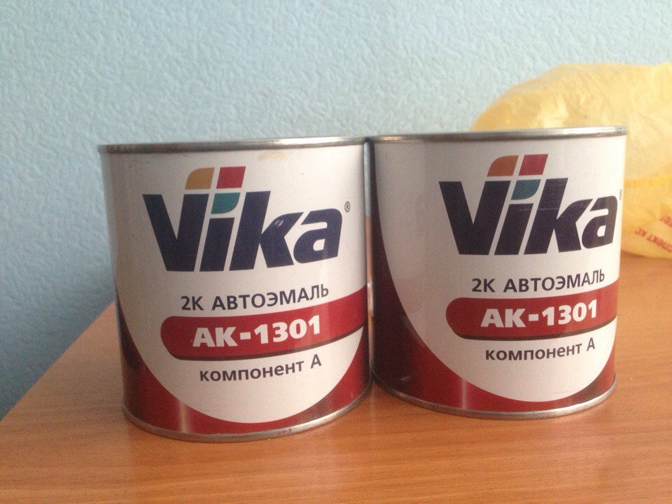 две банки краски — 1120 рублей. именно той партии и того цвета того производителя. точность будет 100%. если останется подарю покупателю — Lada 2102