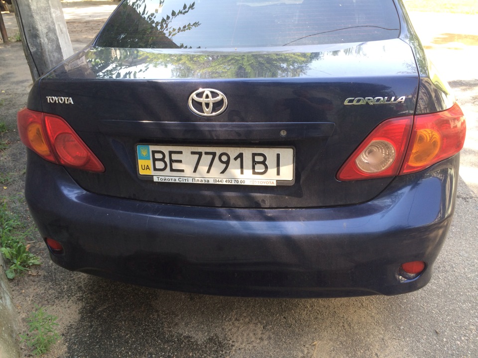 Фото в бортжурнале Toyota Corolla (140/150)